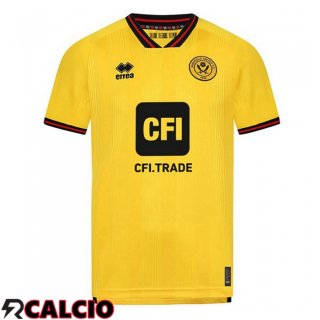 Seconda Maglia Sheffield United Giallo 2023/2024  Seconda Maglia Sheffield United Giallo 2023/2024