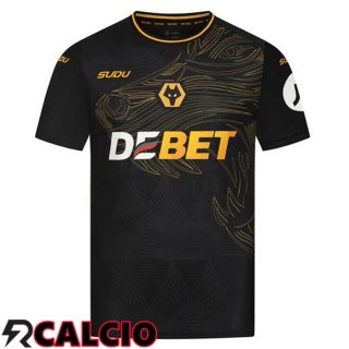 Seconda Maglia Wolves Nero 2024/2025  Seconda Maglia Wolves Nero 2024/2025