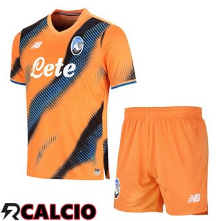 Terza Maglia Atalanta Bambino Arancia 2025/2026  Terza Maglia Atalanta Bambino Arancia 2025/2026