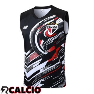 Canotta Allenamento Sao Paulo FC Nero 2025/2026  Canotta Allenamento Sao Paulo FC Nero 2025/2026