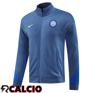 Giacca Calcio Inter Milan Blu 2024/2025  Giacca Calcio Inter Milan Blu 2024/2025