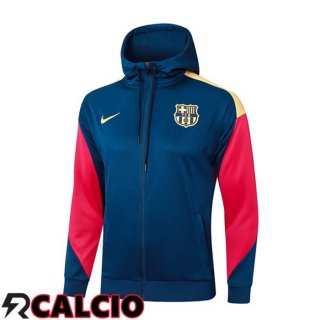 Giacca A Vento FC Barcellona Blu Reale 2024/2025