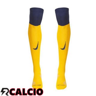 Terza Calzini Calcio Inter Milan Giallo 2024/2025