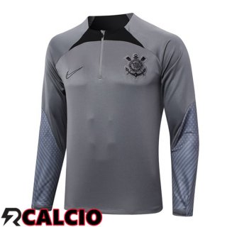 Felpa Allenamento Corinthians Grigio 2024/2025  Felpa Allenamento Corinthians Grigio 2024/2025