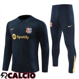 Insieme Tuta Calcio FC Barcellona Blu Reale 2024/2025