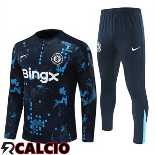 Insieme Tuta Calcio FC Chelsea Blu Reale 2024/2025