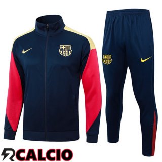 Insieme Tuta Calcio - Giacca FC Barcellona Blu Reale 2024/2025