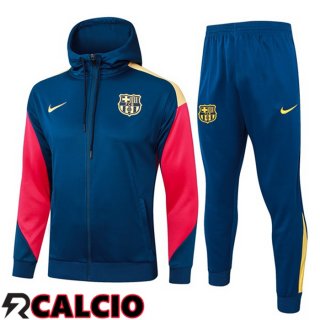Tuta Calcio - Giacca A Vento FC Barcellona Blu Reale 2024/2025