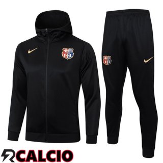 Tuta Calcio - Giacca A Vento FC Barcellona Nero 2024/2025