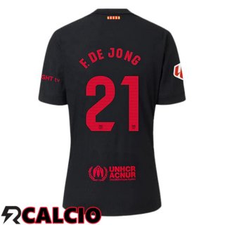 Seconda Maglia FC Barcellona (F. DE JONG 21) Nero 2024/2025