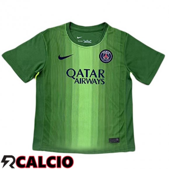 Maglia Paris PSG Portiere Verde 2025/2026  Maglia Paris PSG Portiere Verde 2025/2026