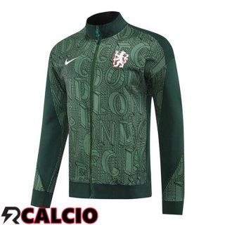 Giacca Calcio FC Chelsea Verde 2025/2026