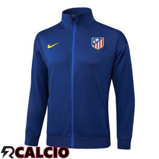 Giacca Calcio Atletico Madrid Blu Reale 2025/2026  Giacca Calcio Atletico Madrid Blu Reale 2025/2026
