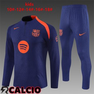 Insieme Tuta Calcio FC Barcellona Bambino Blu Reale 2025/2026  Insieme Tuta Calcio FC Barcellona Bambino Blu Reale 2025/2026