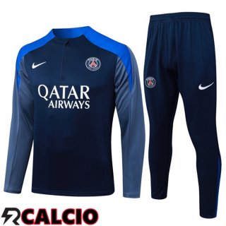 Insieme Tuta Calcio Paris PSG Blu Reale 2025/2026  Insieme Tuta Calcio Paris PSG Blu Reale 2025/2026