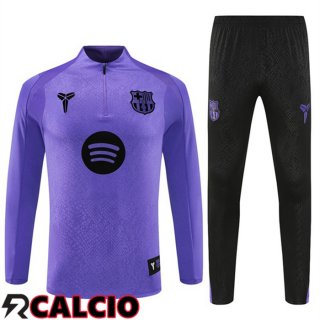 Insieme Tuta Calcio FC Barcellona Viola 2025/2026  Insieme Tuta Calcio FC Barcellona Viola 2025/2026