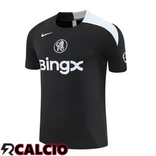 T Shirt Allenamento FC Chelsea Nero 2025/2026  T Shirt Allenamento FC Chelsea Nero 2025/2026