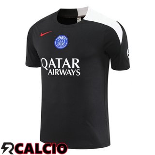 T Shirt Allenamento Paris PSG Nero 2025/2026