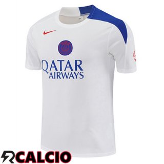 T Shirt Allenamento Paris PSG Bianco 2025/2026