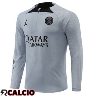 Felpe Allenamento Paris PSG Grigio 2022/2023  Felpe Allenamento Paris PSG Grigio 2022/2023
