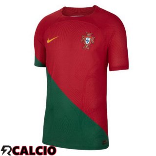 Prima Maglia Portogallo Rosso Verde Coppa del Mondo 2022