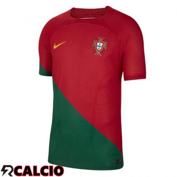 Prima Maglia Portogallo Rosso Verde Coppa del Mondo 2022