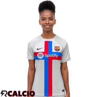 Terza Maglia FC Barcellona Donna Grigio 2022/2023  Terza Maglia FC Barcellona Donna Grigio 2022/2023
