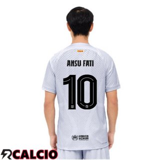 Terza Maglia FC Barcellona (ANSU FATI 10) Grigio 2022/2023