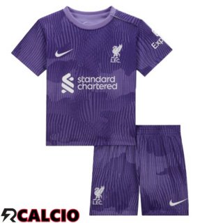 Terza Maglia FC Liverpool Bambino Viola 2023/2024