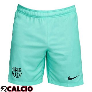 Terza Pantaloncini Calcio FC Barcellona Verde 2023/2024