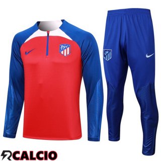 Insieme Tuta Calcio Atletico Madrid Rosso 2023/2024