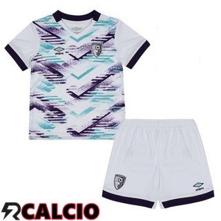 Seconda Maglia AFC Bournemouth Bambino Bianco 2024/2025