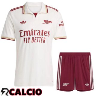 Terza Insieme Maglia Arsenal + Pantaloncini 2025/2026  Terza Insieme Maglia Arsenal + Pantaloncini 2025/2026
