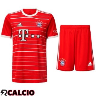 Prima Maglia Bayern Monaco + Pantaloncini 2022/2023  Prima Maglia Bayern Monaco + Pantaloncini 2022/2023
