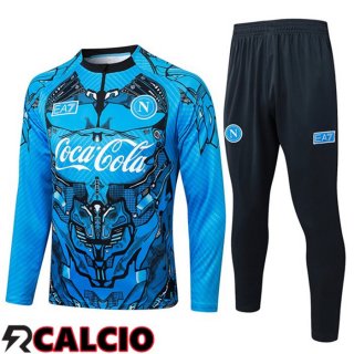 Insieme Tuta Calcio SSC Napoli Blu 2025/2026