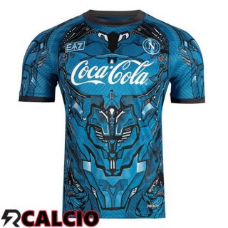 T Shirt Allenamento SSC Napoli Blu 2025/2026  T Shirt Allenamento SSC Napoli Blu 2025/2026