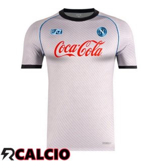 T Shirt Allenamento SSC Napoli Grigio 2025/2026  T Shirt Allenamento SSC Napoli Grigio 2025/2026