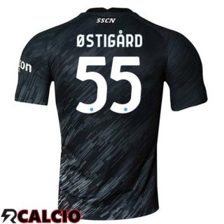 Terza Maglia SSC Napoli (Ostigard 55) Nero 2022/2023  Terza Maglia SSC Napoli (Ostigard 55) Nero 2022/2023
