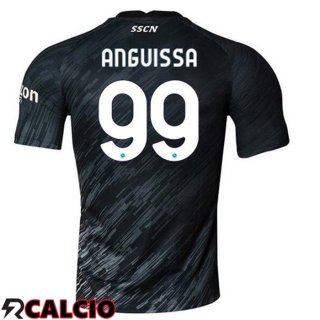 Terza Maglia SSC Napoli (Anguissa 99) Nero 2022/2023  Terza Maglia SSC Napoli (Anguissa 99) Nero 2022/2023