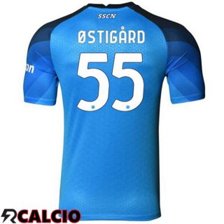 Prima Maglia SSC Napoli (Ostigard 55) Blu 2022/2023  Prima Maglia SSC Napoli (Ostigard 55) Blu 2022/2023