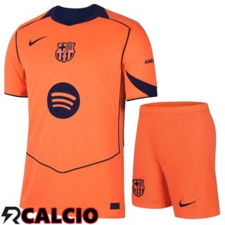 Terza Insieme Maglia FC Barcellona + Pantaloncini 2025/2026