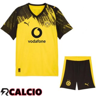 Prima Insieme Maglia BVB Dortmund + Pantaloncini 2025/2026  Prima Insieme Maglia BVB Dortmund + Pantaloncini 2025/2026