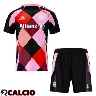 Maglia Bayern Monaco Bambino Edizione Speciale Rosa 2024/2025  Maglia Bayern Monaco Bambino Edizione Speciale Rosa 2024/2025
