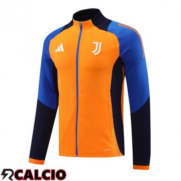 Giacca Calcio Juventus Arancia 2024/2025  Giacca Calcio Juventus Arancia 2024/2025
