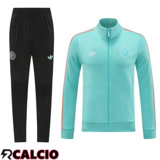 Insieme Tuta Calcio - Giacca Inter Miami CF Verde 2024/2025