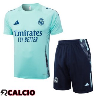 Insieme T Shirt Allenamento Arsenal + Pantaloncini Verde 2024/2025