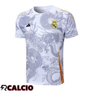 T Shirt Allenamento Real Madrid Bianco 2024/2025
