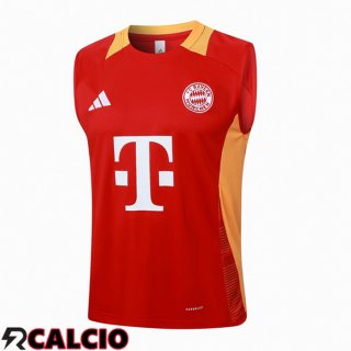 Canotta Allenamento Bayern Monaco Rosso 2024/2025