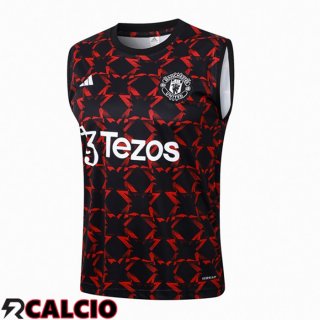 Canotta Allenamento Manchester United Rosso 2024/2025