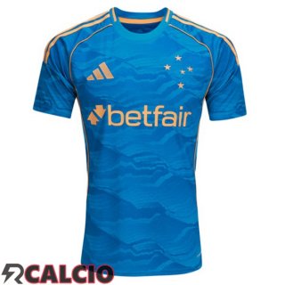 Terza Maglie Calcio Cruzeiro EC Blu 2025/2026  Terza Maglie Calcio Cruzeiro EC Blu 2025/2026